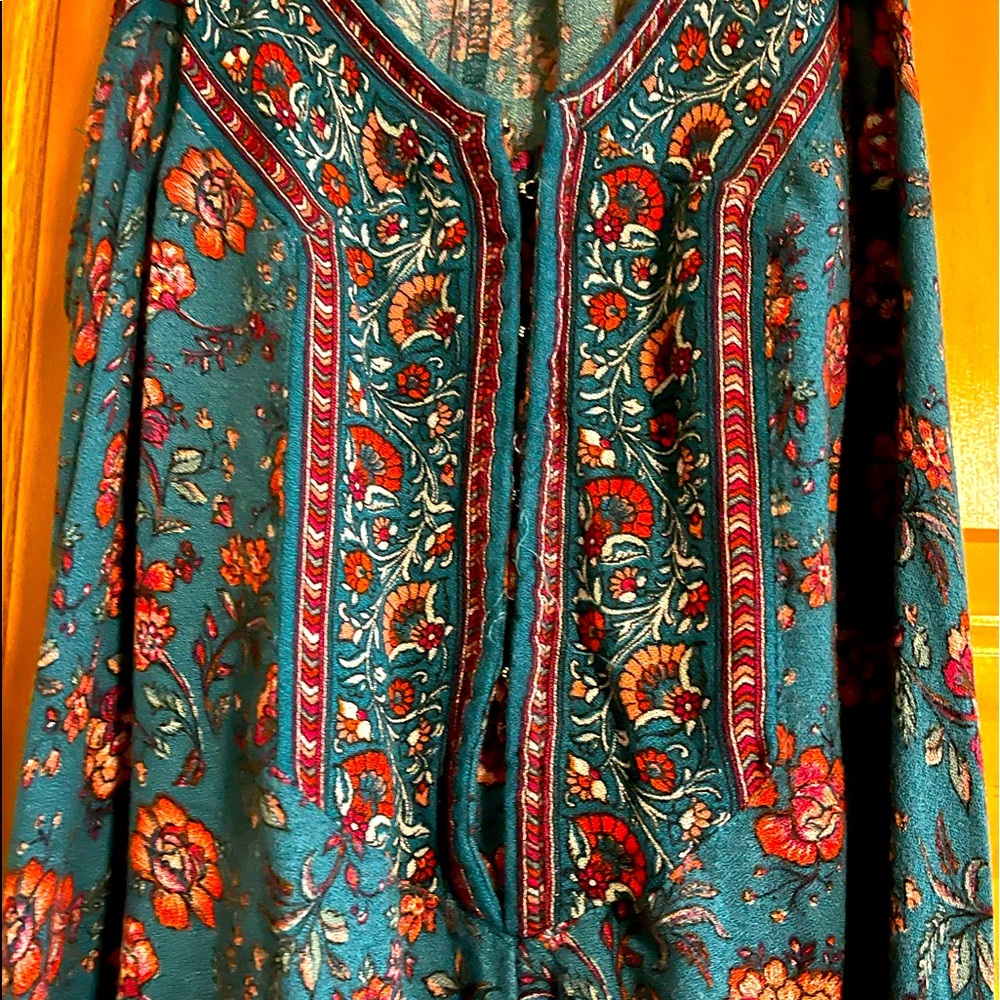 Boho western American Eagle summer dress
